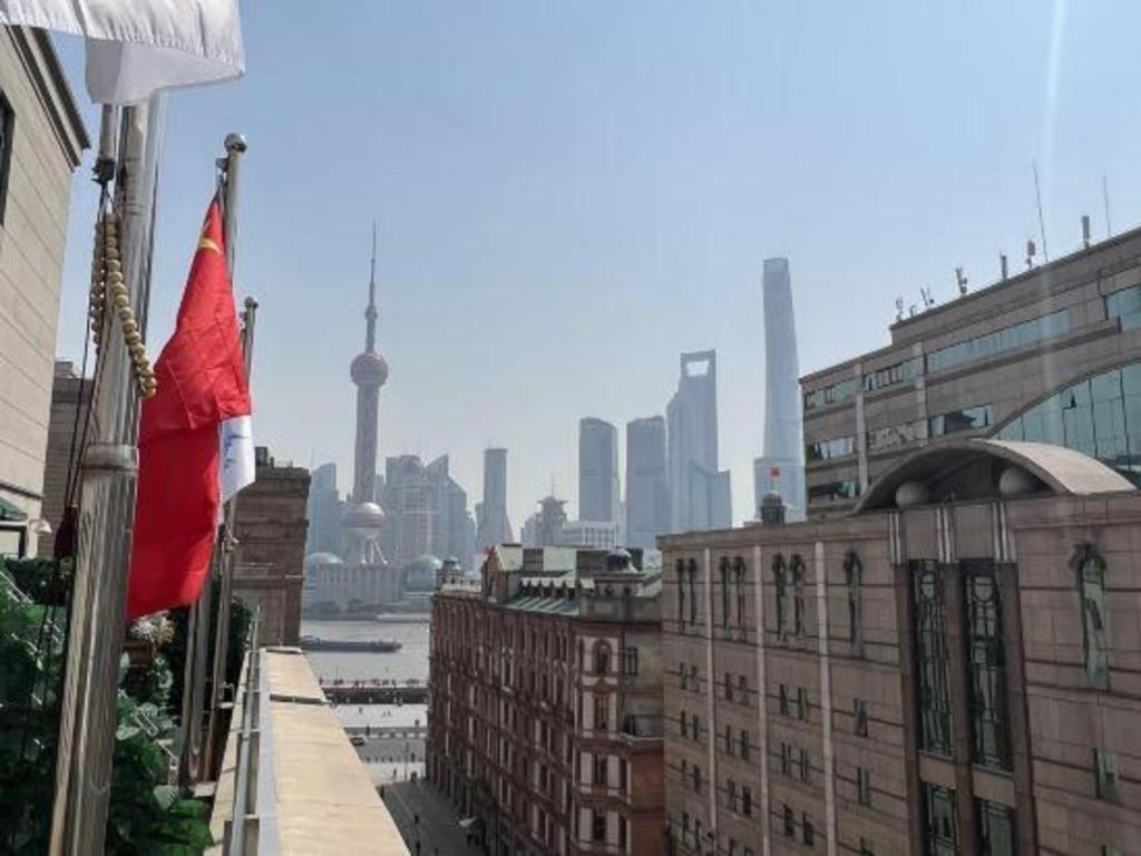 Jinjiang Metropolo Hotel Classiq Shanghai Off Bund Bagian luar foto